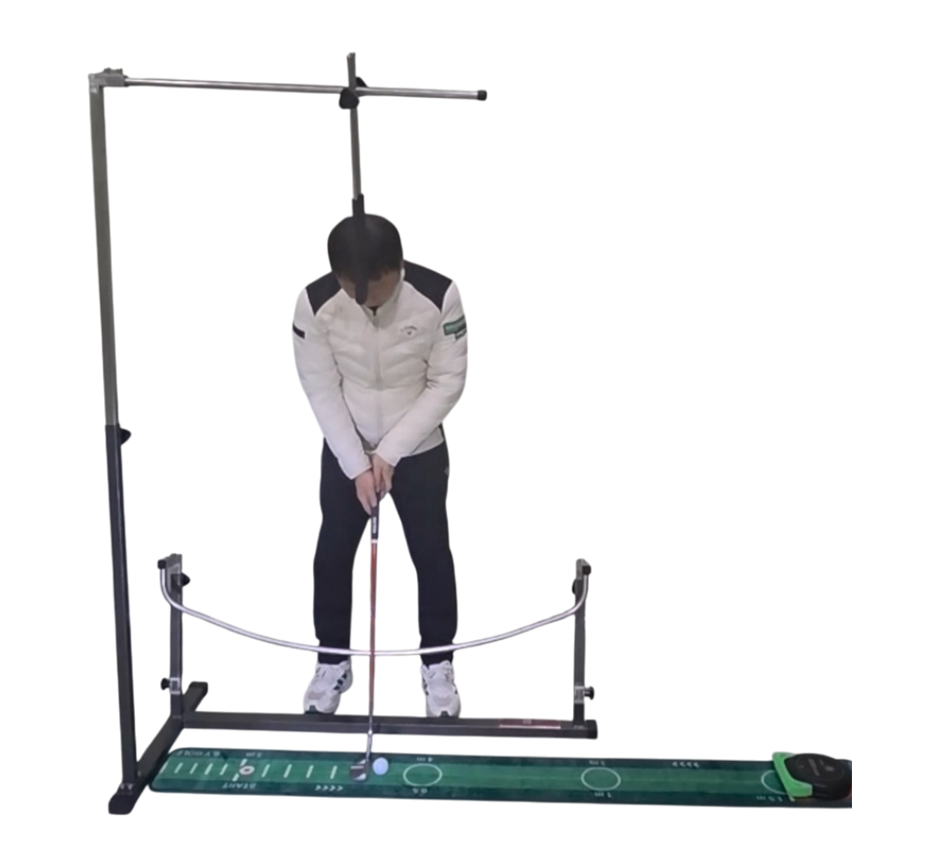 【퍼팅머신】퍼팅연습기 자세교정기 (3펏은 이제그만!!)「원천기술제조사」★무료배송(택배)★